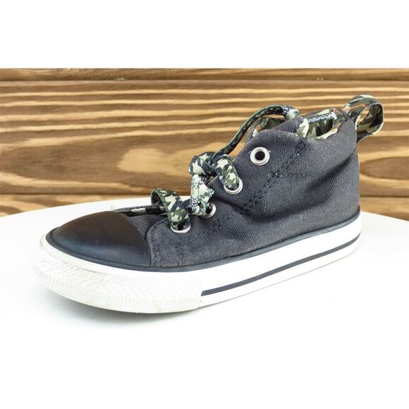 Converse All Star Toddler Boys‎ 8 Medium Gray High Top Fabric - Picture 1 of 7